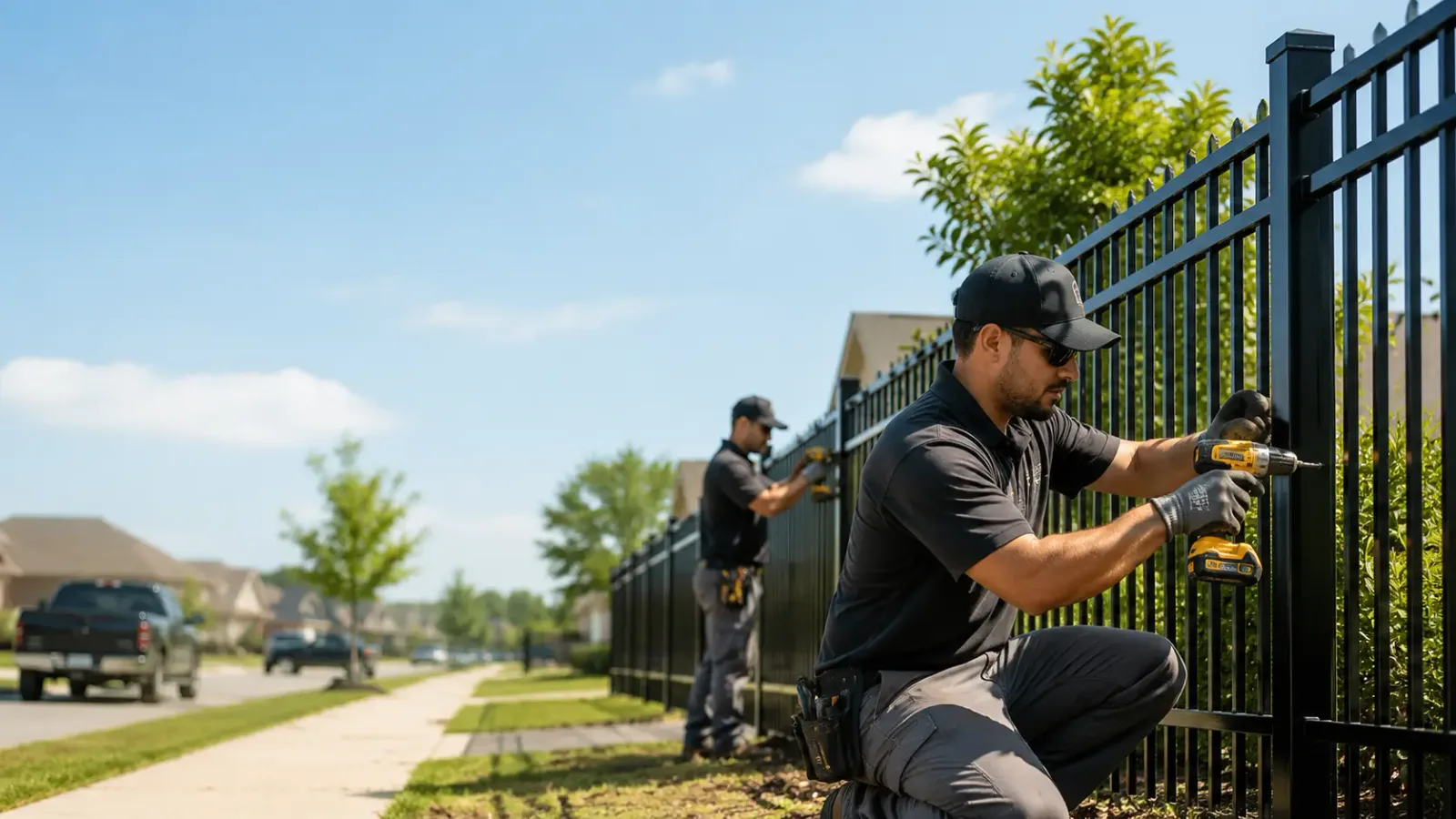Metal Fence Installation in Rawlings, VA